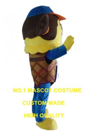 Sundae icecream boy mascot costume ice cream custom cartoon character cosplay adult size carnival costume 3071