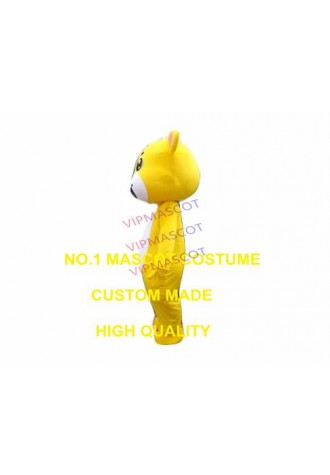 yellow bear mascot costume custom adult size cartoon character cosplay carnivla costume 3317