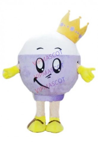 queen icecream mascot costume ice cream mascot custom cartoon character cosplay adult size carnival costume 3318