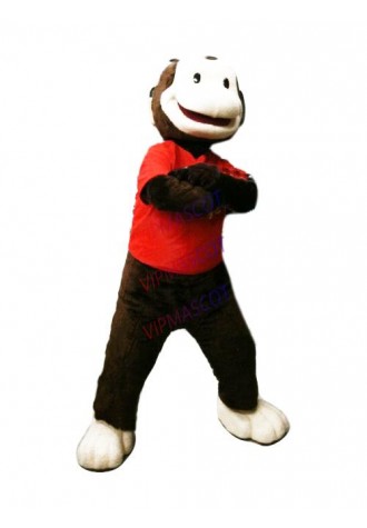 red monkey mascot costume custom adult size cartoon character cosplay carnival costume 3372