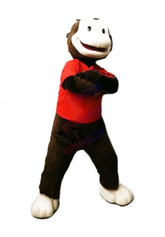 red monkey mascot costume custom adult size cartoon character cosplay carnival costume 3372