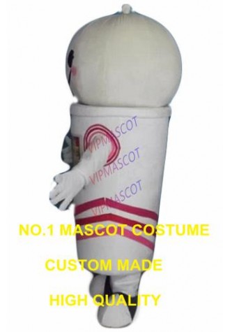 icecream mascot costume ice cream white custom cartoon character cosplay adult size carnival costume 3326