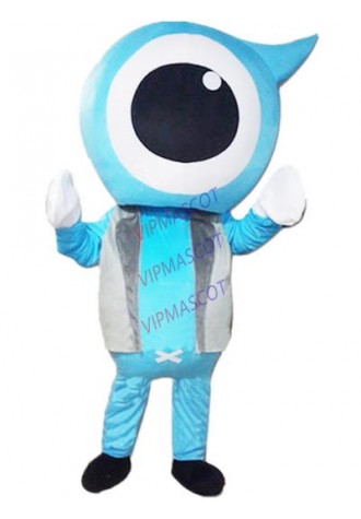 blue eyeball mascot costume custom cartoon character cosplay adult size carnival costume 3290