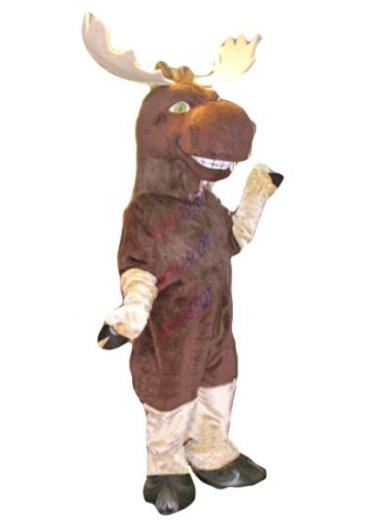 Happy Moose mascot costume adult size high quality hot sale christmas moose theme anime cosplay costumes carnival fancy 2740