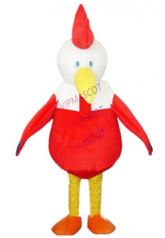 red bird mascot costume custom cartoon character cosplay adult size carnival costume 3153