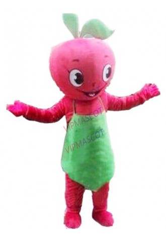 red apple mascot costume adult size custom cartoon character cosplay adult size carnival costume 3272