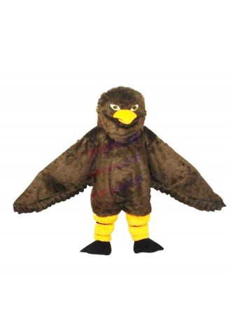 New Brown Eagle Adult Size Halloween Cartoon Mascot Costume Fancy Dress high quality