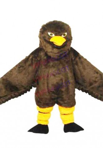 New Brown Eagle Adult Size Halloween Cartoon Mascot Costume Fancy Dress high quality