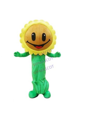 Sunflower mascot Costume Zombies Cartoon Costume Christmas Party fancy Dress Adult Factory Direct Sale