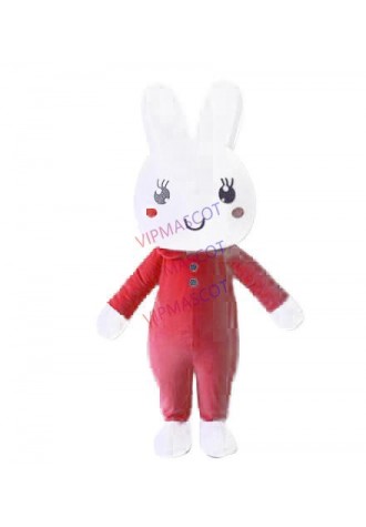 Professional Pink Rabbit mascot costume animal cartoon costume adult party fancy dress mascot costume free shipping