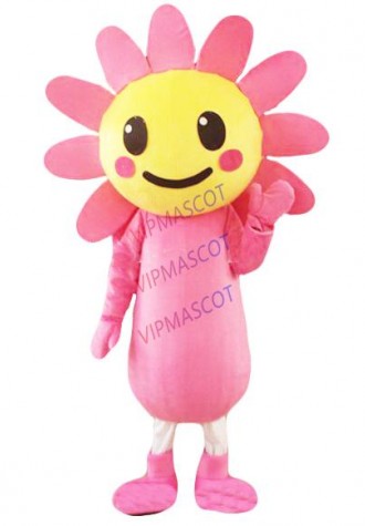 High quality Custom made EVA Material Sunflower Mascot Costume flower Cartoon Apparel Halloween Birthday Cosplay 557