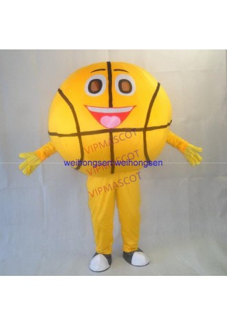 Hot Sale High quality EVA Material basketball Mascot Costume Cartoon Apparel Halloween Birthday Cosplay 618