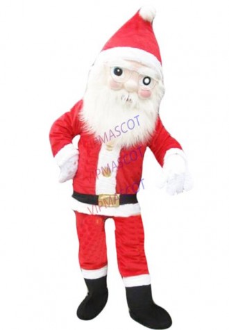 Hot Sale EVA Material Helmet Santa Claus Mascot Costume Cartoon Apparel Halloween Birthday Cosplay 657