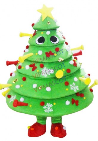 Most beautiful EVA Material snow Christmas tree Mascot Costumes Crayon Cartoon Apparel Birthday party Masquerade 969
