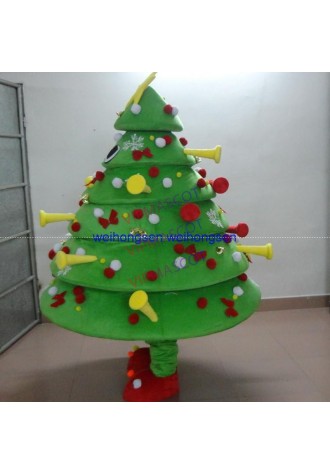 Most beautiful EVA Material snow Christmas tree Mascot Costumes Crayon Cartoon Apparel Birthday party Masquerade 969