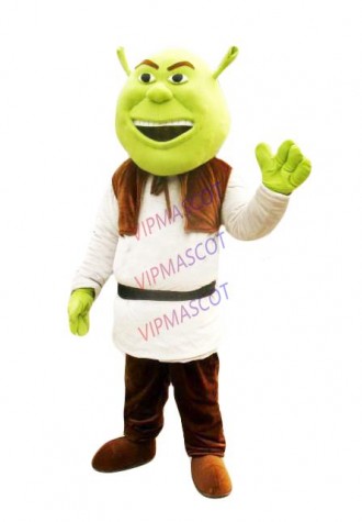 Make High quality EVA Material Shrek Mascot Costume Cartoon Apparel Halloween Birthday party Cosplay Unisex 688