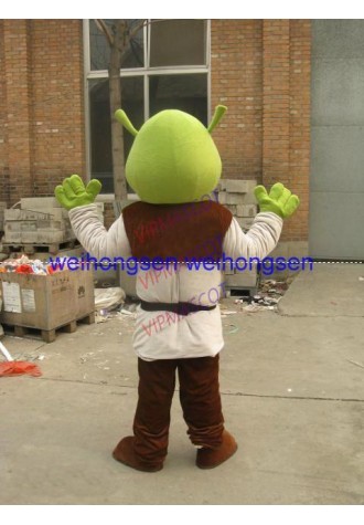 Make High quality EVA Material Shrek Mascot Costume Cartoon Apparel Halloween Birthday party Cosplay Unisex 688