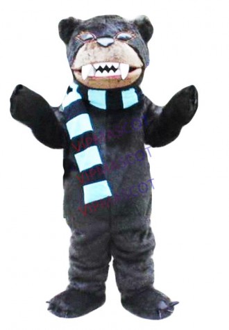 High quality EVA Material Helmet black Terrible bear Mascot Costumes Cartoon Apparel Birthday party Masquerade 914