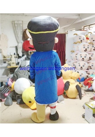Hot Sale EVA Material Helmet Pirate Mascot Costume Cartoon Apparel Halloween Birthday party Cosplay 733