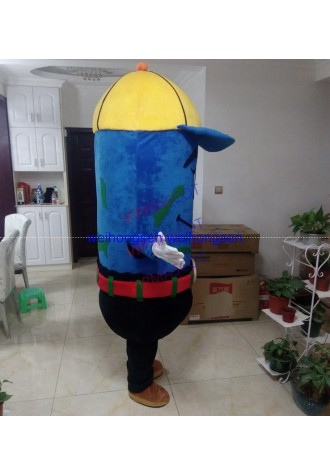 Make EVA Material Small yellow people Mascot Costumes Cartoon Apparel Birthday party Masquerade 888