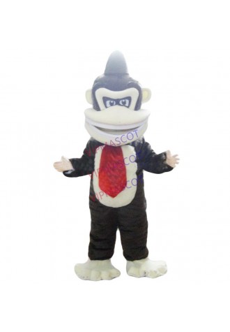 Make High quality fabric EVA Material Helmet monkey Mascot Costume Cartoon Apparel Halloween Birthday Cosplay 677