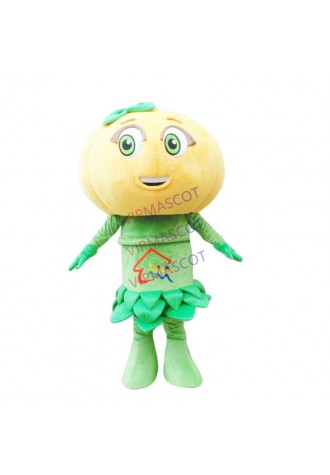 Make EVA Material Helmet Green orange pumpkin Mascot Costumes Crayon Cartoon Apparel Birthday party Masquerade 935