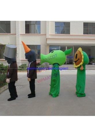 high quality EVA Material Helmet Plants zombie Mascot Costumes Crayon Cartoon Apparel Birthday party Masquerade 944