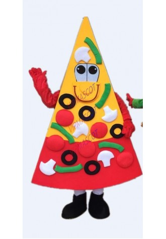 Pizza Mascot Costume  HAMBURGER Mascot Costume Christmas Carnival Performance Clothing Adult Size Food Suit Free Shipping