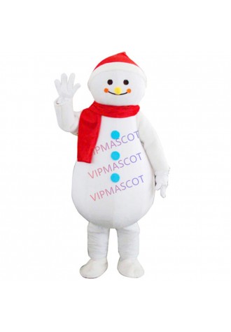Christmas Snowman Mascot Costume Fancy party Christmas Dress