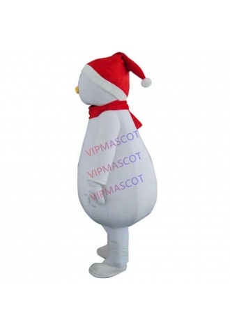 Christmas Snowman Mascot Costume Fancy party Christmas Dress