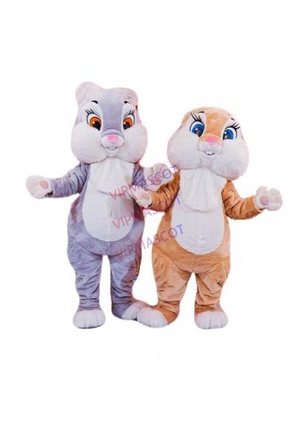 New Professional  Bunny Mascot costume  Rabbit mascot costume for Adult fancy dress costumes