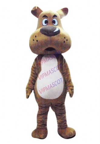 New Professional Hund Dog Mascot Costume Fancy Dress Adult Size with free shipping