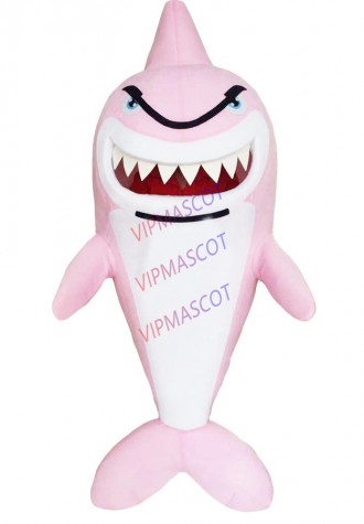 Shark Mascot Costume Cartoon Character Leafleteer Dress Funny Mascots Cosplay Theme Mascotte Carnival Costume  Can Be Added Logo