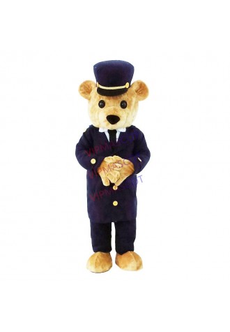 Custom Teddy Bear Mascot Costume Adult Size Costume With A Mini Fan Inside Head For Commercial Advertising Carnival Party