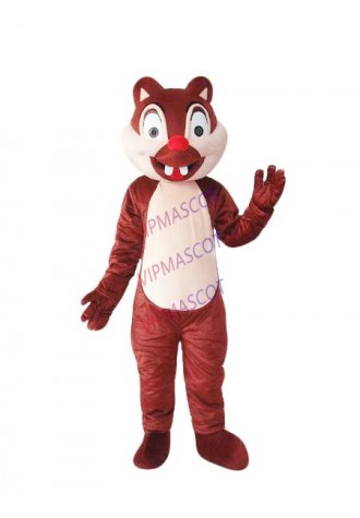 Adult Squirrel Mascot Character Costume Cute Squirrel with Big Teeth Mascot Costume Squirrel Mascotte Costume Cartoon party