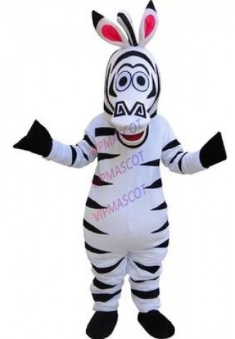 Adult Size In Madagascar Zebra Mascot Costume Madagascar Marty Mascot Costume Free Shipping
