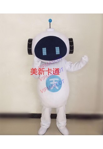 Robot Mascot Costume Promotional Props Halloween Party Fancy Cosplay Dress Adult Size Mascot Costume Free Shipping