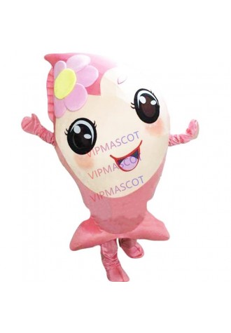 Ocean Fish Carp Mascot Costume Party Mascot Animal Costume Halloween Fancy Dress Christmas Cosplay for Halloween Party Event