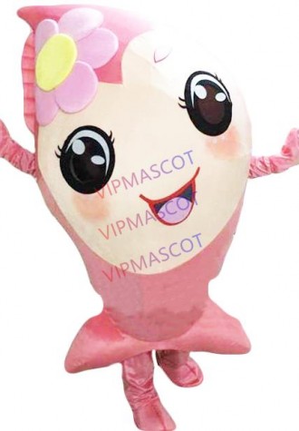 Ocean Fish Carp Mascot Costume Party Mascot Animal Costume Halloween Fancy Dress Christmas Cosplay for Halloween Party Event