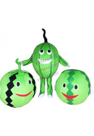 Hot New Watermelon Fruit Mascot Costume Suit Free Size Fancy Dress Cartoon Character Party Outfit Suit Advertising Clothes