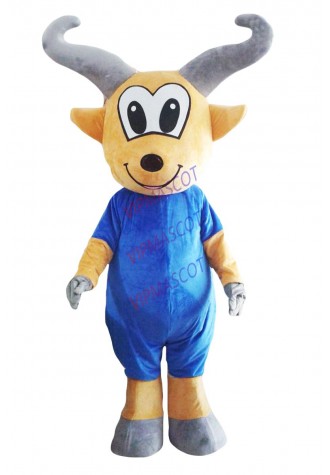 The Sheep Mascot Costume Goat Mascot Costume Fancy Dress Outfit Halloween Cosplay Costume