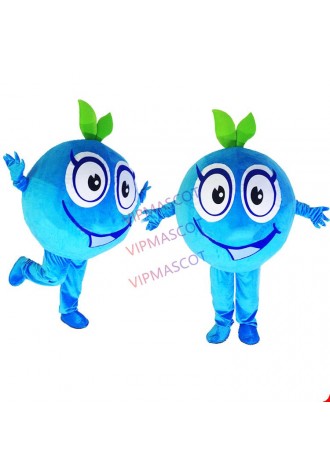 Fruit Blueberry Mascot Costume Advertising Carnival Halloween Holiday Festival Cosplay Suit Outfits Mascot Costumes Can Add Logo