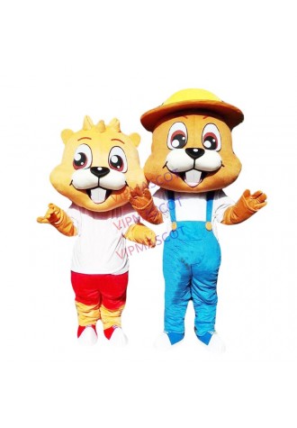 Squirrel Mascot Costume Lovely Adult Cartoon Fancy Dress Cartoon Appearl Halloween Birthday Cosplay Apparel