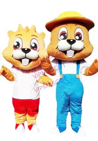 Squirrel Mascot Costume Lovely Adult Cartoon Fancy Dress Cartoon Appearl Halloween Birthday Cosplay Apparel