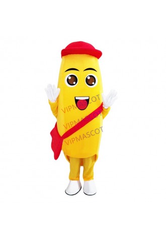 New design good quality banana mascot costume