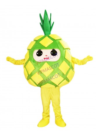 Pineapple Mascot Costume Fruit Cartoon Apparel Halloween Birthday Cosplay Adult Size Performance Prop costume Adult Outfit