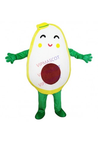 Mexican Avocado Mascot Costume Adult Size Cartoon Fruit Theme Costumes Role Playing Cartoon Clothing for Halloween Party Event