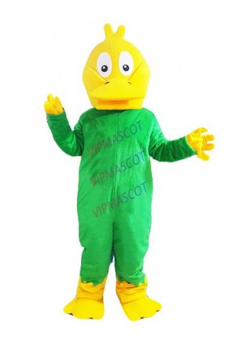 Cartoon Duck Mascot Costume Custom Fancy Costume Anime Cosplay Kits Mascotte Theme Fancy Dress Carnival Advertising Adult Suits