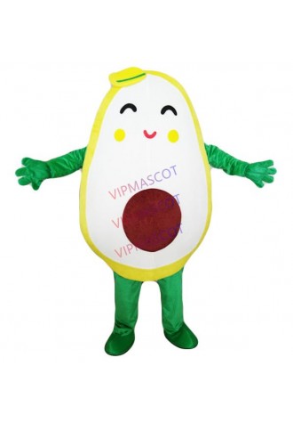 Mexican Avocado Cartoon Mascot Costume Adult Size Cartoon Fruit Theme Costumes Role Playing Clothing for Halloween Party Event