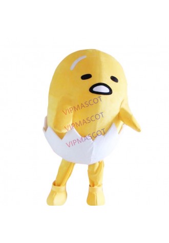 Egg yolk Mascot Costume cartoon doll costume activity performance props pizza doll egg fries cartoon costume